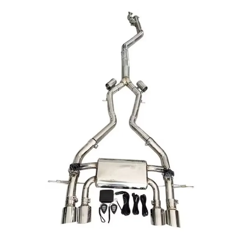 JTLD High Quality Ss304 Exhaust Catback For BMW M2 G87 Muffler Pipes Valvetronic Exhaust System
JTLD High Quality Ss304 Exhaust Catback For BMW M2 G87 Muffler Pipes Valvetronic Exhaust System