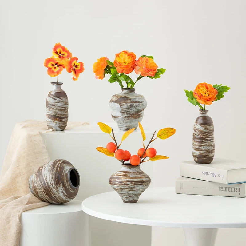Ceramic vase - Ukiyo-e style pottery jar - Creative flower arrangement - Luxurious and high-end feeling
Ceramic vase - Ukiyo-e style pottery jar - Creative flower arrangement - Luxurious and high-end feeling
