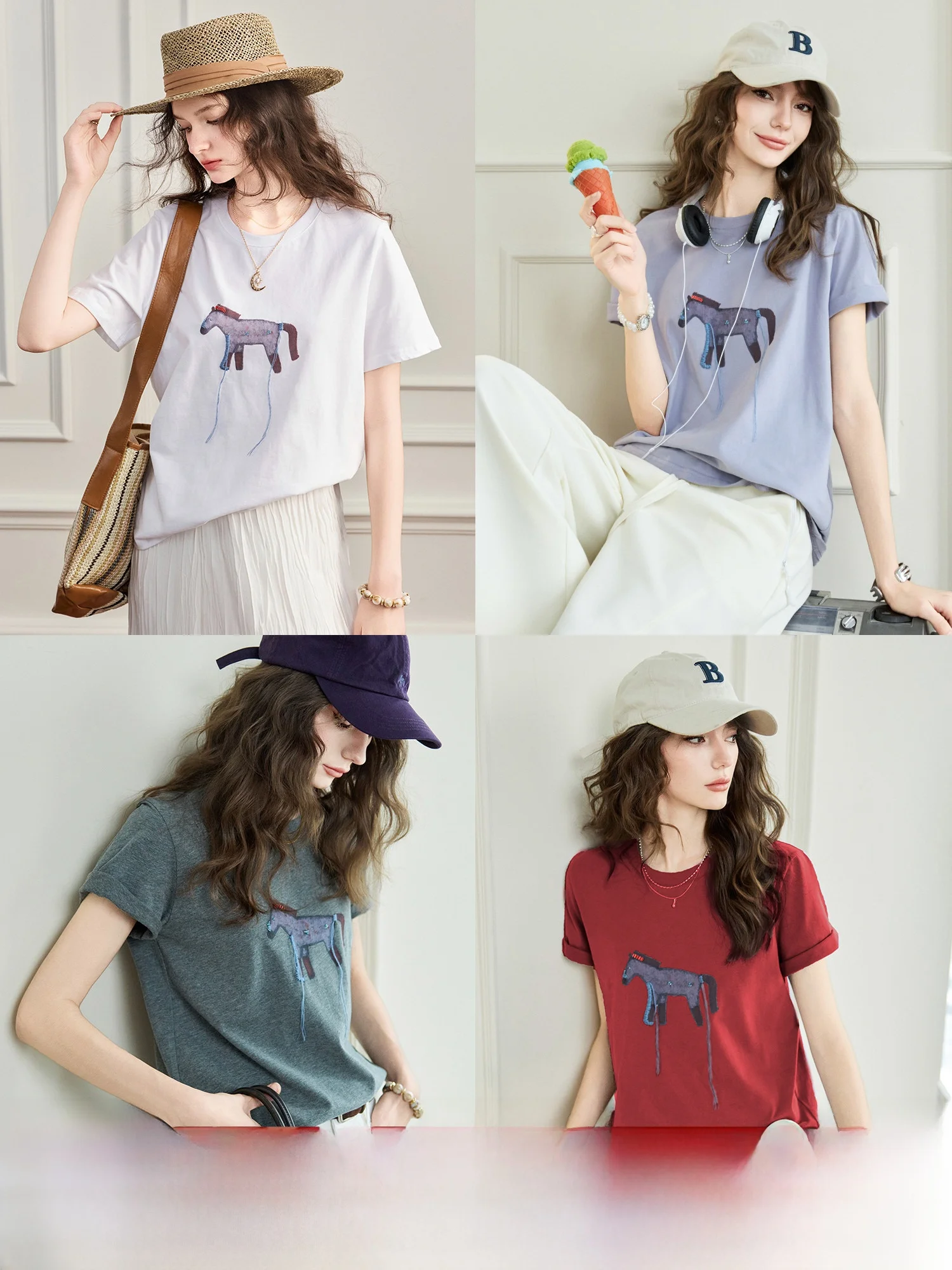 Long Velvet Cotton round Ne ort Sve T-irt Women's Printed f Sve Commute Sle Casual Spring Season Ladies' Top
Long Velvet Cotton round Ne ort Sve T-irt Women's Printed f Sve Commute Sle Casual Spring Season Ladies' Top