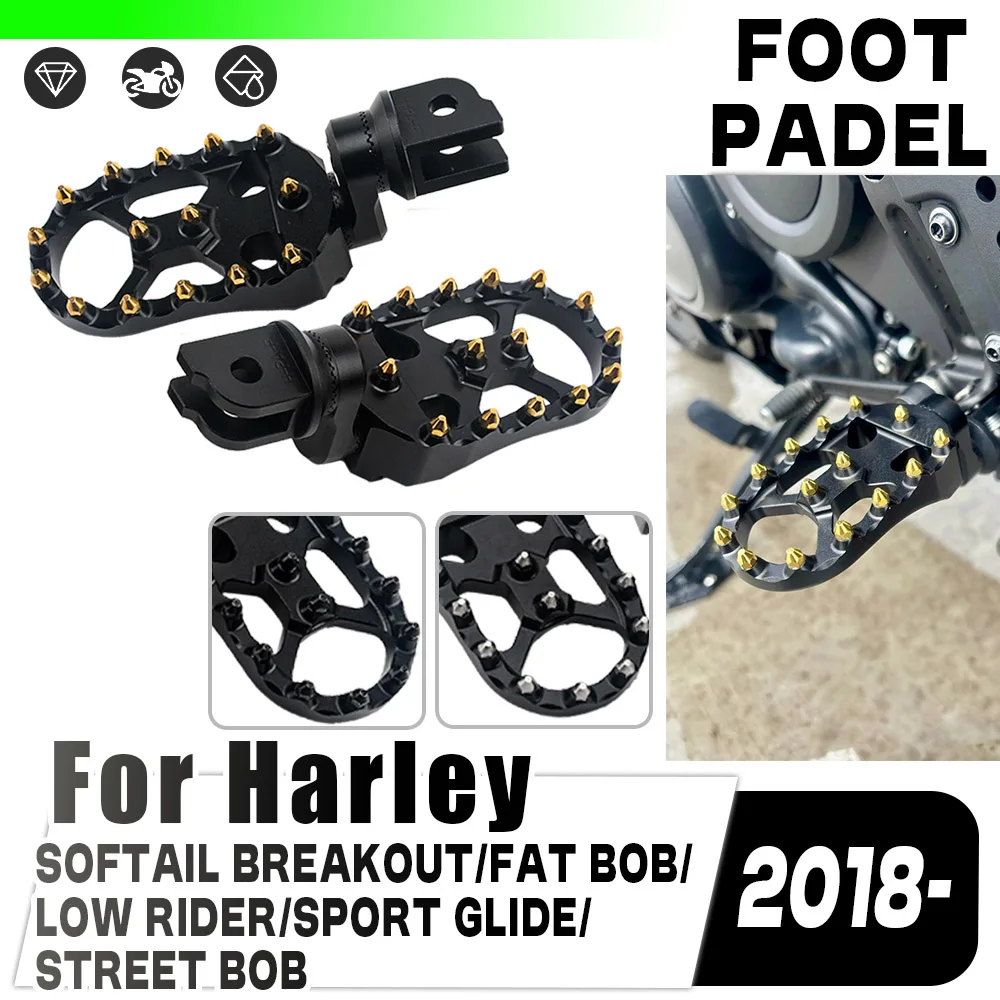 Fit For Harley Softail Standard FXST Breakout 2024 Fat Bob Sport Glide Motorcycle Footrests Rotatable Extend Lowering Foot Pegs
Fit For Harley Softail Standard FXST Breakout 2024 Fat Bob Sport Glide Motorcycle Footrests Rotatable Extend Lowering Foot Pegs