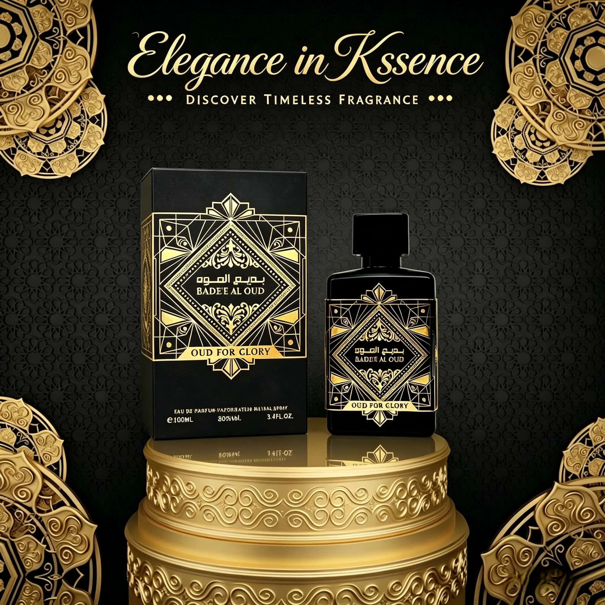 Ebony Agarwood Arabian Oud Perfume Body Spray for Men, Long Lasting Woody Light Fragrance, Charming Gentleman Scent
Ebony Agarwood Arabian Oud Perfume Body Spray for Men, Long Lasting Woody Light Fragrance, Charming Gentleman Scent
