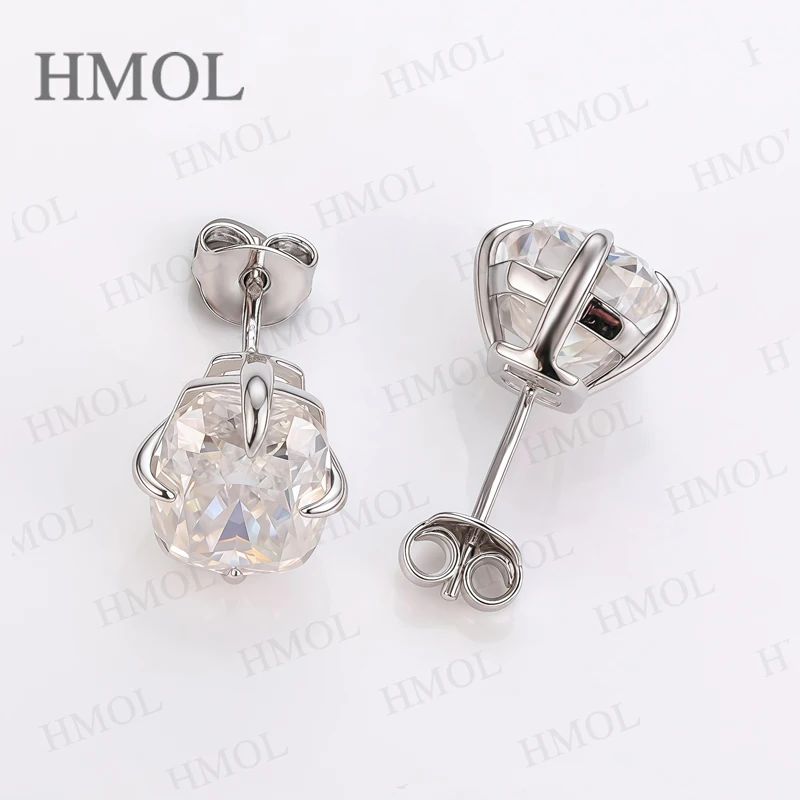 Moissanite CZ 925 Sterling Silver Earrings Crushed Ice Cut Cushion Total 7CT 8x10mm Fashion Trendy Design Ideal Gift for Her
Moissanite CZ 925 Sterling Silver Earrings Crushed Ice Cut Cushion Total 7CT 8x10mm Fashion Trendy Design Ideal Gift for Her