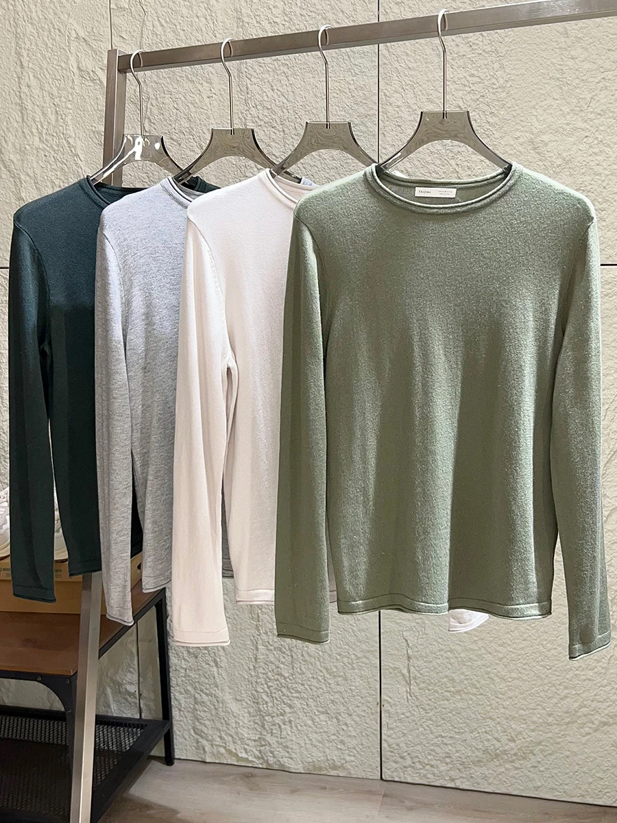 Warm Knitted Sweater for Men Autumn Winter Loose Fit Long Sleeve Cashmere Blend Comfortable Fashionable round Neck Sweater
Warm Knitted Sweater for Men Autumn Winter Loose Fit Long Sleeve Cashmere Blend Comfortable Fashionable round Neck Sweater