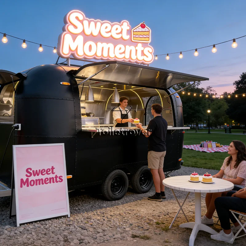 High Quality Commercial Food Truck Trailer Ice Cream Air Conditioned Food Truck Outdoor Mobile Food Trailer with Concession Wind
High Quality Commercial Food Truck Trailer Ice Cream Air Conditioned Food Truck Outdoor Mobile Food Trailer with Concession Wind