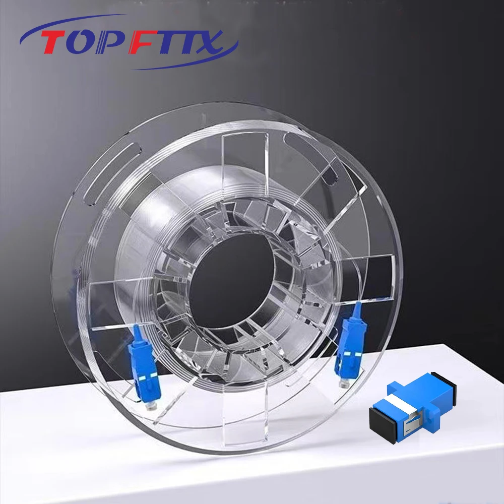 10/20/30/50/80/100 Meter SC/UPC Invisible Cable Fiber Optic Patch Cord SM G657A2 Bengding Insensitive 0.9mm Diameter 1000 Mbps
10/20/30/50/80/100 Meter SC/UPC Invisible Cable Fiber Optic Patch Cord SM G657A2 Bengding Insensitive 0.9mm Diameter 1000 Mbps