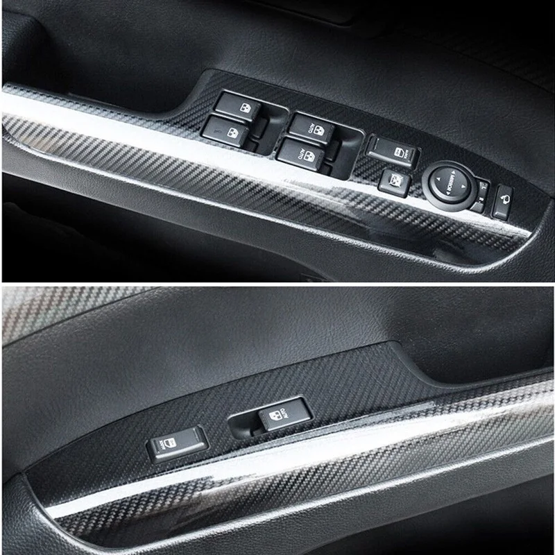 Car Styling Black Carbon Decal Car Window Lift Button Switch Panel Cover Trim Sticker For KIA Mohave Borrego 2008-2015
Car Styling Black Carbon Decal Car Window Lift Button Switch Panel Cover Trim Sticker For KIA Mohave Borrego 2008-2015
