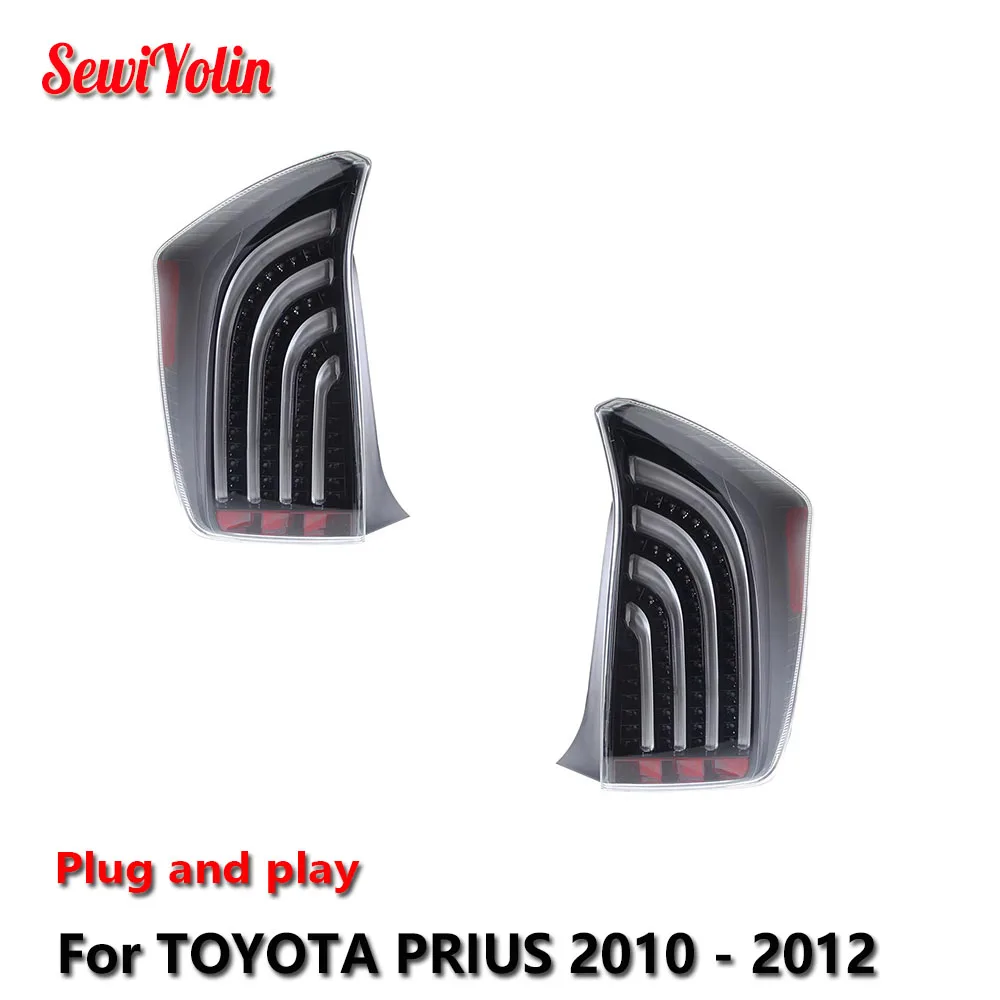 Автомобильные светодиодные задние фонари, аксессуары для TOYOTA PRIUS 2010-2012 гг., авто задние противотуманные фары DRL, стоп-сигнал поворота Plug and Play
Автомобильные светодиодные задние фонари, аксессуары для TOYOTA PRIUS 2010-2012 гг., авто задние противотуманные фары DRL, стоп-сигнал поворота Plug and Play