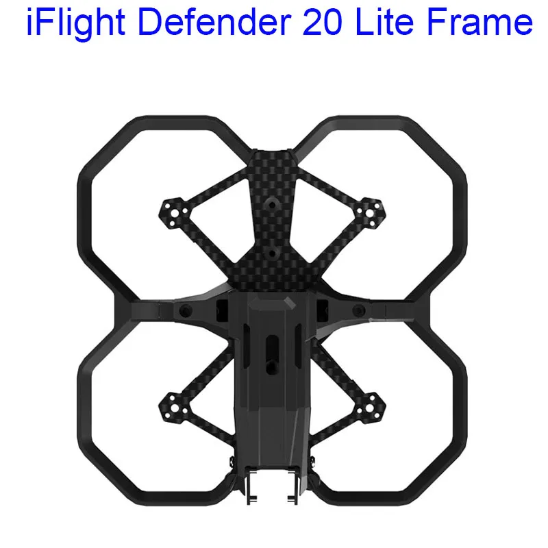 Комплект рамы iFlight Defender 20 Lite O4 FPV, колесная база 87 мм, 2 дюйма, защита пропеллера для деталей гоночного дрона FPV 
Комплект рамы iFlight Defender 20 Lite O4 FPV, колесная база 87 мм, 2 дюйма, защита пропеллера для деталей гоночного дрона FPV
