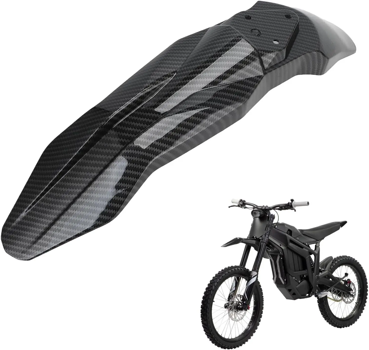Передняя защита от брызговика Talaria мотоцикла, брызговик из углеродного волокна для электрического мотоцикла Talaria Sting MX3/MX4
Передняя защита от брызговика Talaria мотоцикла, брызговик из углеродного волокна для электрического мотоцикла Talaria Sting MX3/MX4