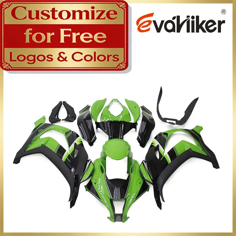 Motorcycle Body Fairing For ZX10R 2016 2017 2018 2019 2020 ABS Injection Fairing Kit green blackCustomizable Colors And Graphics
Motorcycle Body Fairing For ZX10R 2016 2017 2018 2019 2020 ABS Injection Fairing Kit green blackCustomizable Colors And Graphics