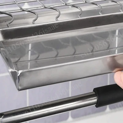 Hydraulic Damping Double Layer Bowl Pull Down Basket, 304 Stainless Steel Kitchen Cabinet Lifting Rack
Hydraulic Damping Double Layer Bowl Pull Down Basket, 304 Stainless Steel Kitchen Cabinet Lifting Rack