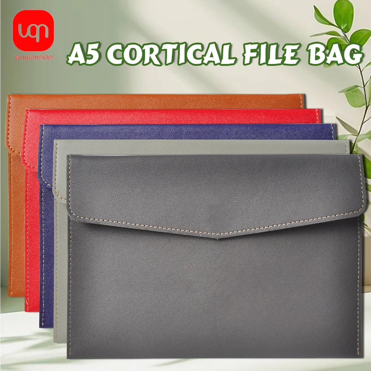 Leather A5 Document BagBusiness Office Document BagStorage BagStudent Meeting Document Bag Large Capacity Simple Protective Case
Leather A5 Document BagBusiness Office Document BagStorage BagStudent Meeting Document Bag Large Capacity Simple Protective Case