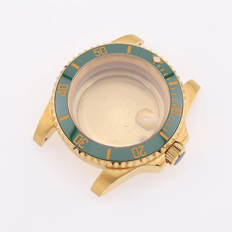 40mm PVD Gold Submariner NH35 NH36 NH34 Watch Cases for Seiko GMT Automatic Mens Wristwatc Replacement Parts
40mm PVD Gold Submariner NH35 NH36 NH34 Watch Cases for Seiko GMT Automatic Mens Wristwatc Replacement Parts