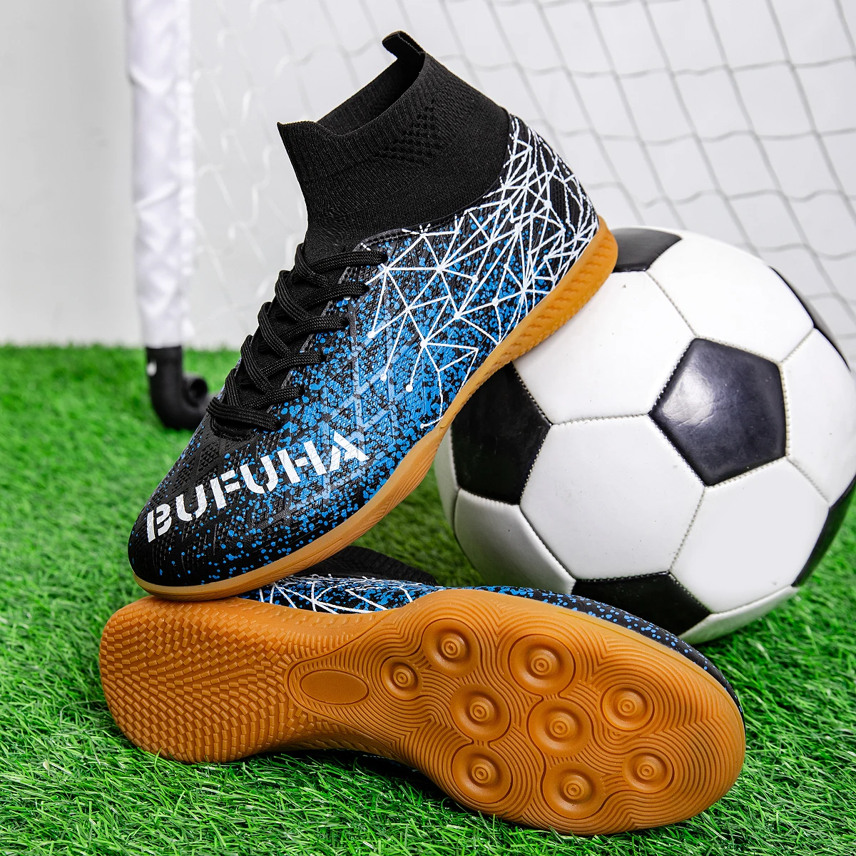 Professional Men's Indoor Flat Bottomed Football Shoes Adult Durable Comfortable Training Shoes Teenagers Non Slip Soccer Shoes
Professional Men's Indoor Flat Bottomed Football Shoes Adult Durable Comfortable Training Shoes Teenagers Non Slip Soccer Shoes
