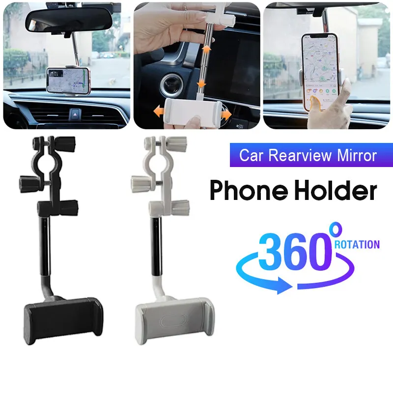 Universal Car Phone Holder Seat Back Rearview Mirror Mount Adjustable Stand GPS Phone Bracket Auto Interior Decor Accessories
Universal Car Phone Holder Seat Back Rearview Mirror Mount Adjustable Stand GPS Phone Bracket Auto Interior Decor Accessories