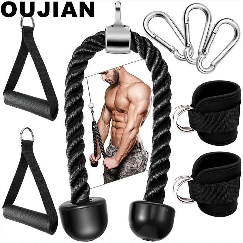 Triceps High Drop Rope Handle Training Equipment Gym Gantry Accessories Ankle Biceps
Triceps High Drop Rope Handle Training Equipment Gym Gantry Accessories Ankle Biceps
