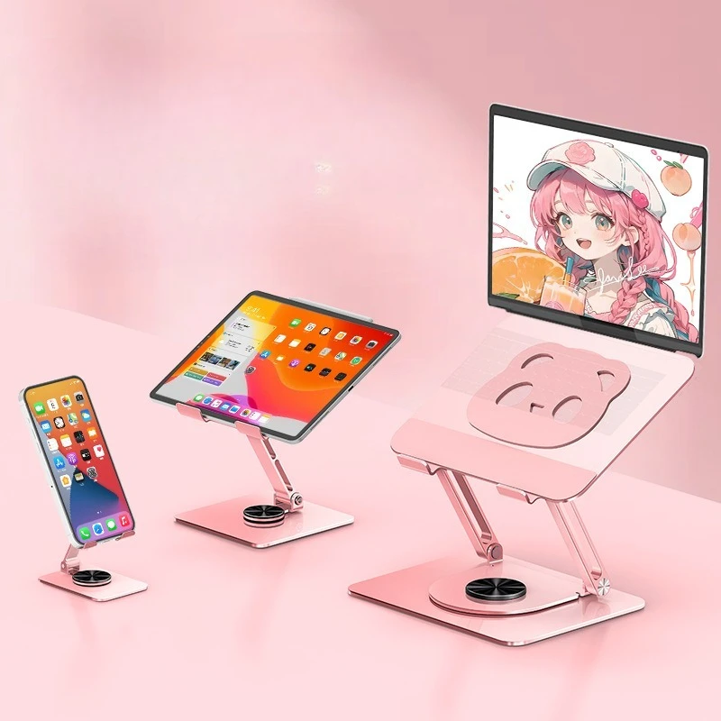 3-in-1 Rotatable All-Metal Computer Stand with Height-Adjustable Tablet Holder for Binge-Watching & Desktop Phone Stand
3-in-1 Rotatable All-Metal Computer Stand with Height-Adjustable Tablet Holder for Binge-Watching & Desktop Phone Stand