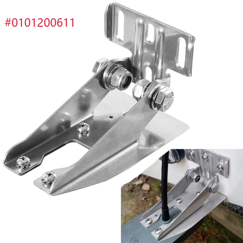 0101200611 Heavy Duty Transom Mount with Spray Sheild Compatible 4Pin, 8Pin 12Pin Watercraft Parts Transducer - Silver
0101200611 Heavy Duty Transom Mount with Spray Sheild Compatible 4Pin, 8Pin 12Pin Watercraft Parts Transducer - Silver