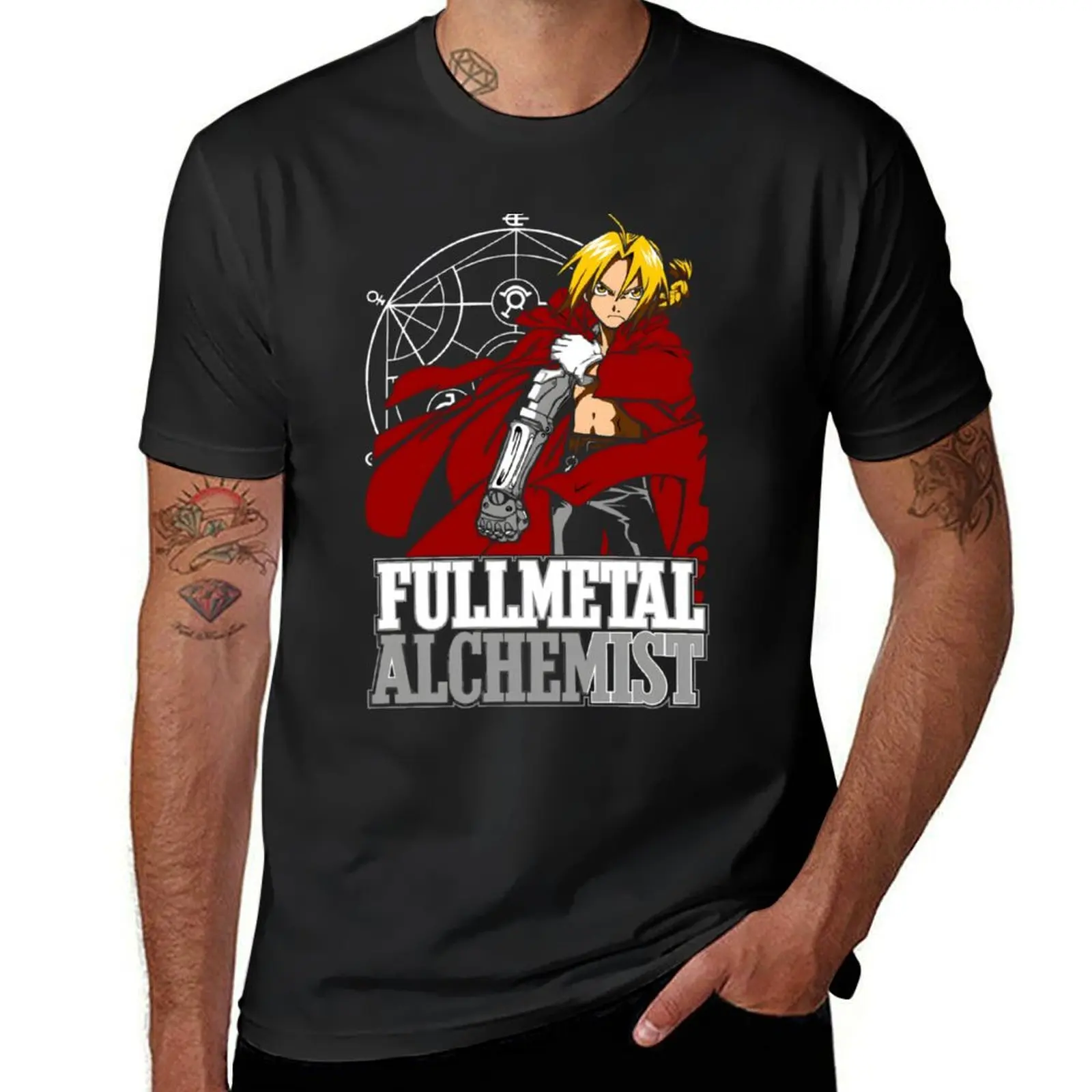 Fullmetal Alchemist T-Shirt korean fashion customs design your own shirts graphic tees summer tops t shirts for men
Fullmetal Alchemist T-Shirt korean fashion customs design your own shirts graphic tees summer tops t shirts for men