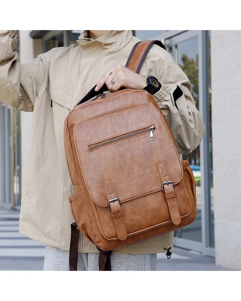Outdoor sports travel computer bag manufacturer new men's backpack business travel solid color travel backpack
Outdoor sports travel computer bag manufacturer new men's backpack business travel solid color travel backpack