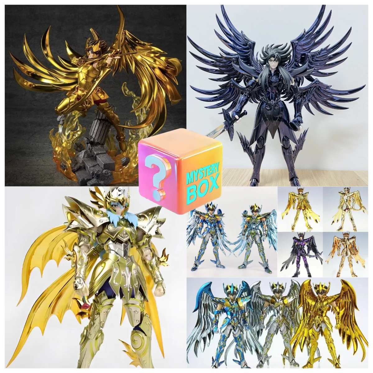 Слепая коробка из мифной ткани Saint Seiya: собирайте золотые святые 12 знаков зодиака! Фигурка-сюрприз для любителей аниме и коллекционеров.
Слепая коробка из мифной ткани Saint Seiya: собирайте золотые святые 12 знаков зодиака! Фигурка-сюрприз для любителей аниме и коллекционеров.