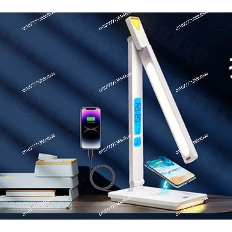 Mobile Phone Wireless Charging Dimmable with Display Screen Perpetual Calendar Alarm Clock Night Light Eye Protection
Mobile Phone Wireless Charging Dimmable with Display Screen Perpetual Calendar Alarm Clock Night Light Eye Protection