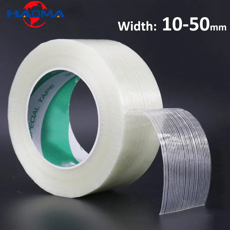 25/50M Fiber Tape Strong Glass Fiber Striped Tape High Temperature Resistant Non-marking Single Side Stripe Tape Width 10-50mm
25/50M Fiber Tape Strong Glass Fiber Striped Tape High Temperature Resistant Non-marking Single Side Stripe Tape Width 10-50mm