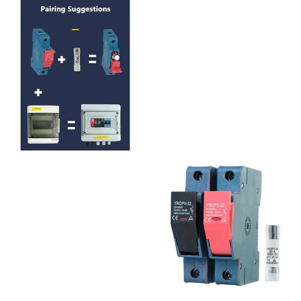 Compacts Solars System Fuses 32A 1000V ABS Metal Thermals Shock Resistance
Compacts Solars System Fuses 32A 1000V ABS Metal Thermals Shock Resistance