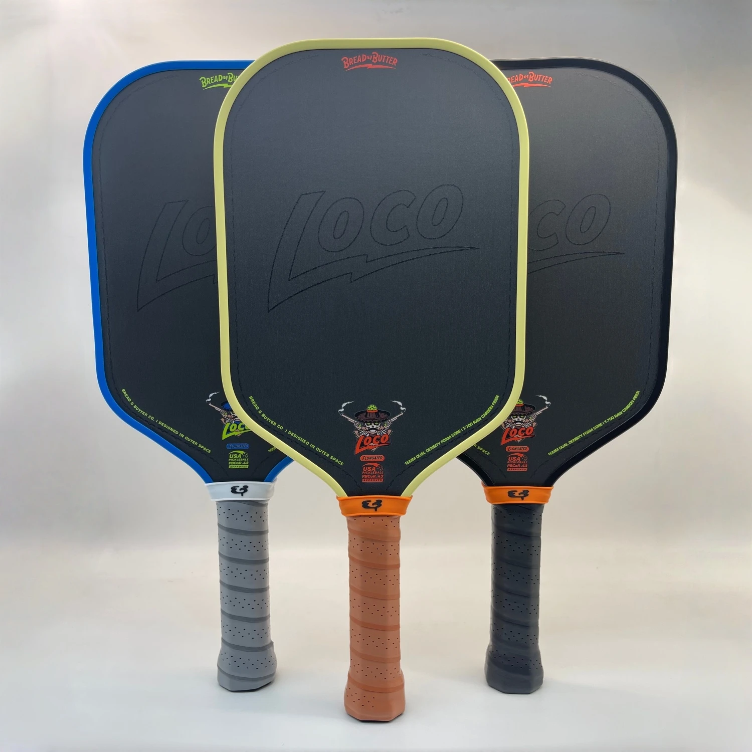 Bread And Butter Loco 16mm Elongated Pickleball Paddle Dual-Density Foam Core CFC T700 Hybrid Carbon Fiber
Bread And Butter Loco 16mm Elongated Pickleball Paddle Dual-Density Foam Core CFC T700 Hybrid Carbon Fiber