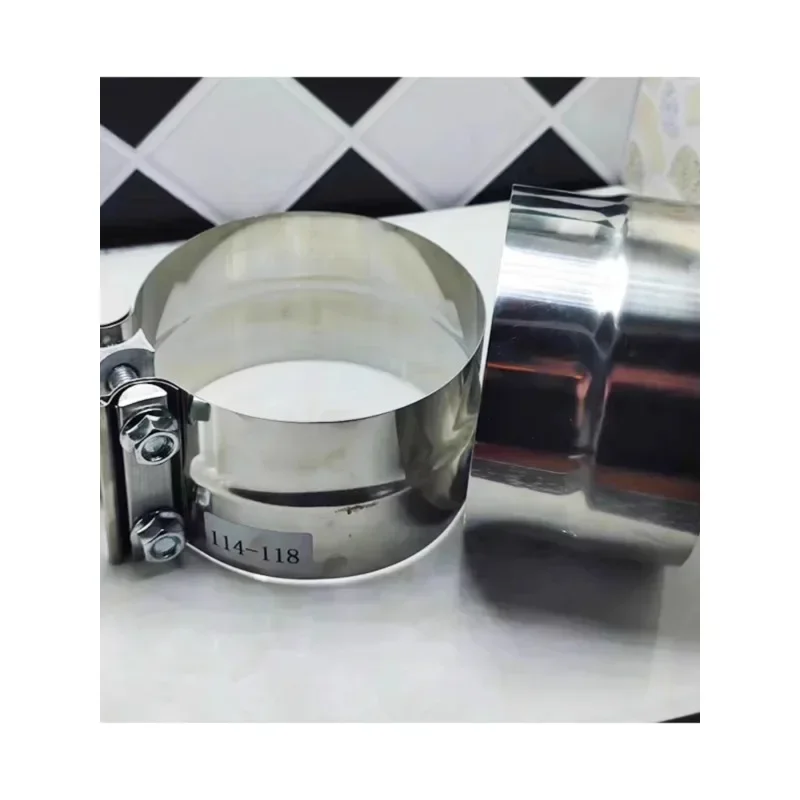 114-118 Hyundai Excavator Muffler Exhaust Pipe Clamps for Carter Hitachi Kamsteel Daewoo
114-118 Hyundai Excavator Muffler Exhaust Pipe Clamps for Carter Hitachi Kamsteel Daewoo