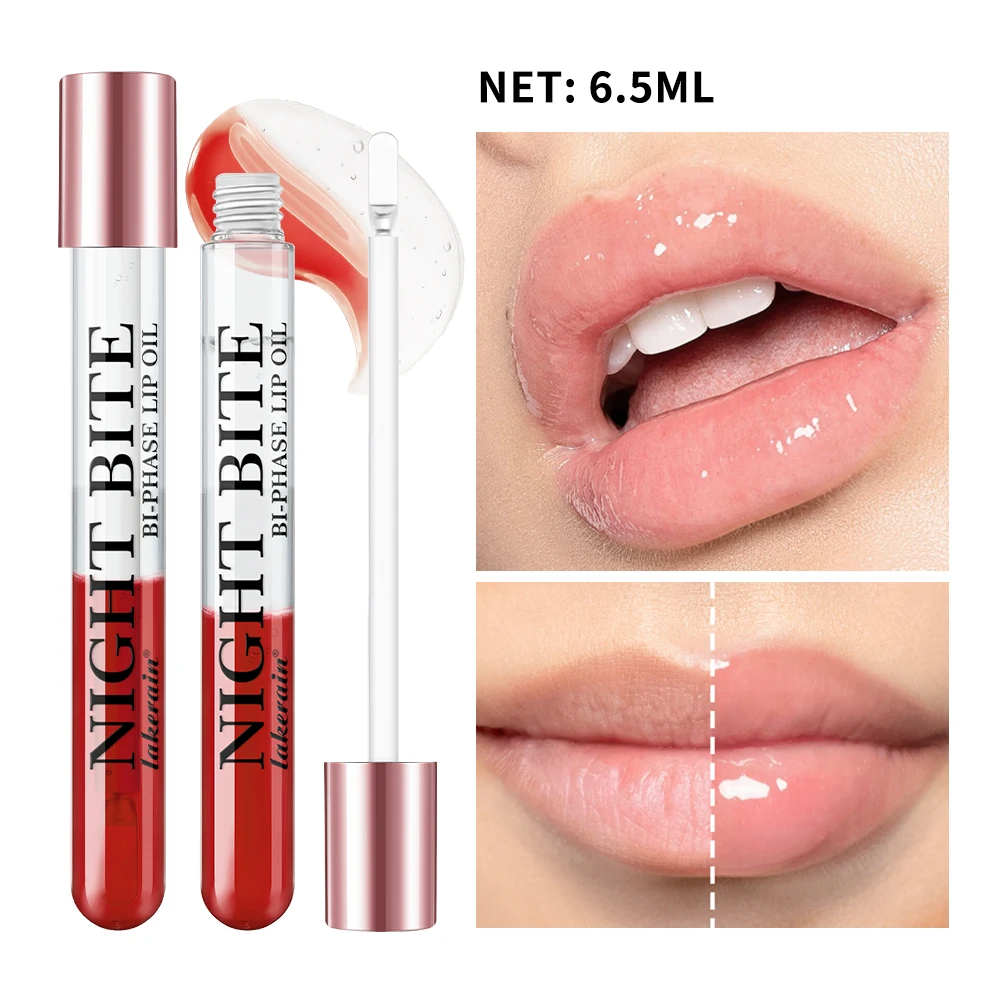 Lip Oil Moisturizing Long-Lasting Nourishing Reduce Dryness Night Bite Bi-Phase Remove Dead Skin Colorless Nature Care Lips
Lip Oil Moisturizing Long-Lasting Nourishing Reduce Dryness Night Bite Bi-Phase Remove Dead Skin Colorless Nature Care Lips