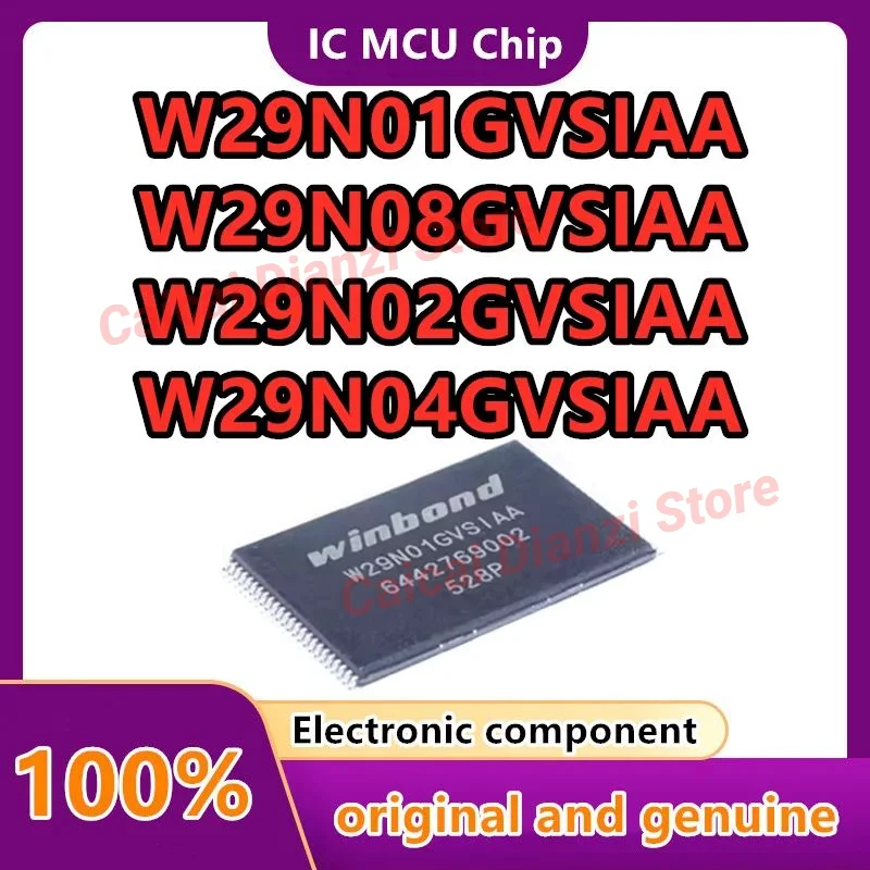 W29N04GVSIAA W29N02GVSIAA W29N08GVSIAA W29N01GVSIAA память NAND FLASH IC чип TSOPI-48 1 шт./лот
W29N04GVSIAA W29N02GVSIAA W29N08GVSIAA W29N01GVSIAA память NAND FLASH IC чип TSOPI-48 1 шт./лот