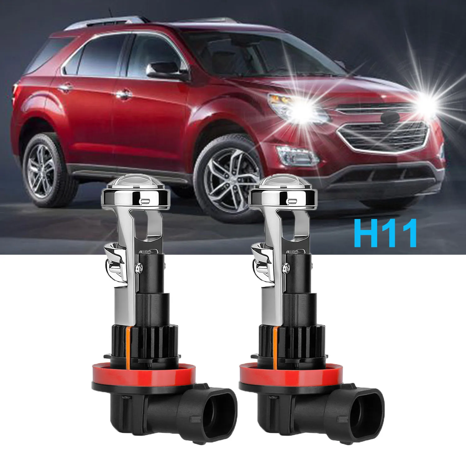 Mini LED Projector Lens H11 Led Car Headlight Bulbs Canbus 30000LM High Low Beam Mini Lamp 12V 6000K White
Mini LED Projector Lens H11 Led Car Headlight Bulbs Canbus 30000LM High Low Beam Mini Lamp 12V 6000K White
