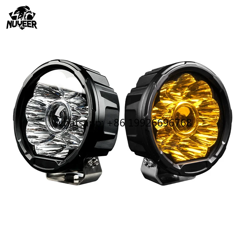 New 4 Inch LED Work Lights Aluminum Material Off-Road Spotlights with DRL Signals for Car Driving Exterior Accessories
New 4 Inch LED Work Lights Aluminum Material Off-Road Spotlights with DRL Signals for Car Driving Exterior Accessories