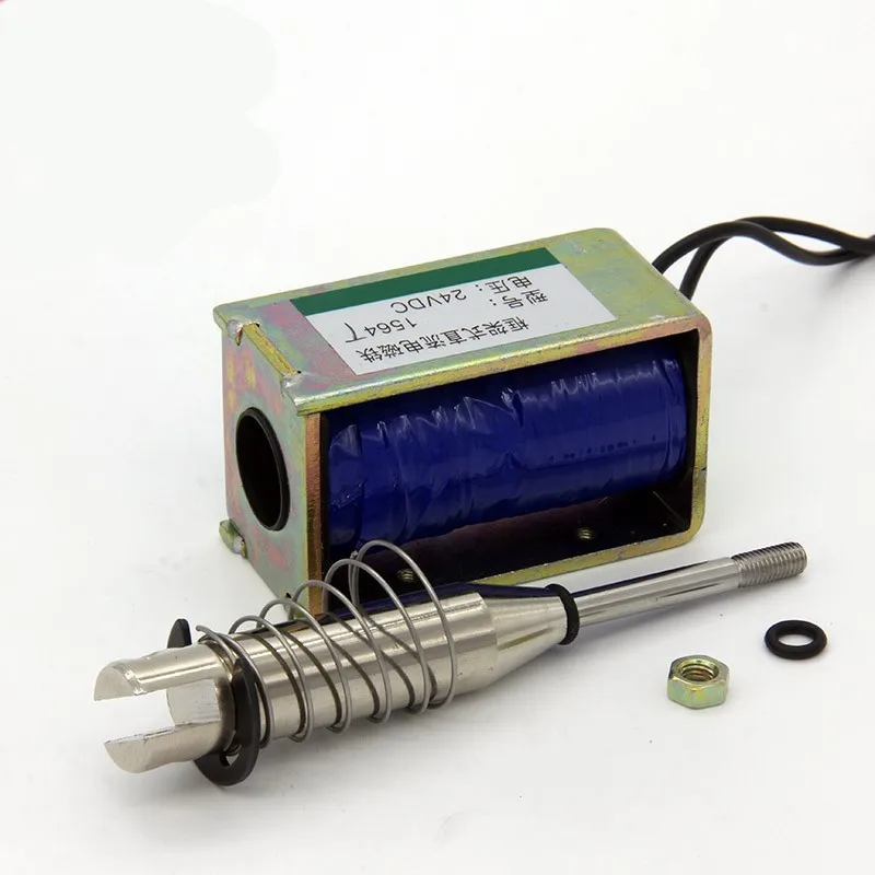 1pc solenoid 1564T DC 12V 24V powerful push-pull solenoid
1pc solenoid 1564T DC 12V 24V powerful push-pull solenoid