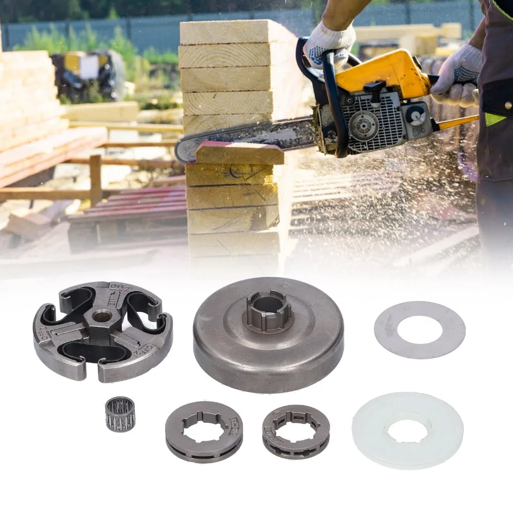 Silver Clutch Drum Bearing Kit Round Compact Oil Pump Worm Gear Easy to Install Metal for Husqvarna 61 66 162 266 268 272 XP
Silver Clutch Drum Bearing Kit Round Compact Oil Pump Worm Gear Easy to Install Metal for Husqvarna 61 66 162 266 268 272 XP