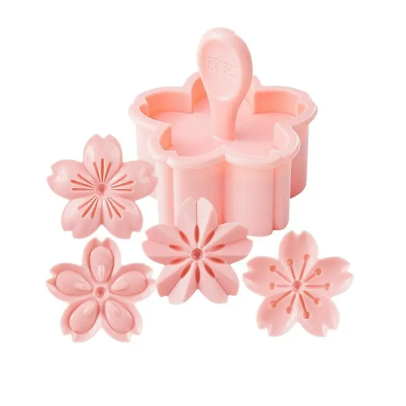 5Pcs Flower Cookie Cutters Cherry Blossom Shaped Biscuit Fondant Press Molds For Baking
5Pcs Flower Cookie Cutters Cherry Blossom Shaped Biscuit Fondant Press Molds For Baking