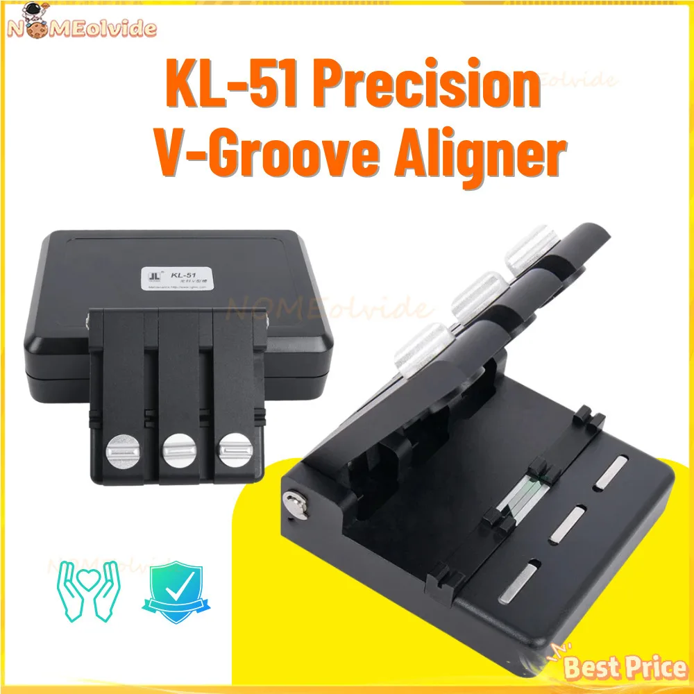 KL-51 Precision V-Groove Aligner, Equipment Tools, Optical Fiber Communication Connecting Tool
KL-51 Precision V-Groove Aligner, Equipment Tools, Optical Fiber Communication Connecting Tool