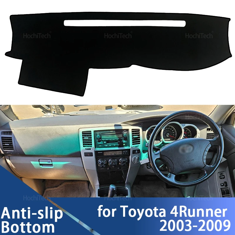 Чехол на приборную панель для Toyota 4Runner 2003-2009, противоскользящий коврик, чехол на приборную панель, солнцезащитный козырек, коврик для приборной панели, автомобильные аксессуары
Чехол на приборную панель для Toyota 4Runner 2003-2009, противоскользящий коврик, чехол на приборную панель, солнцезащитный козырек, коврик для приборной панели, автомобильные аксессуары