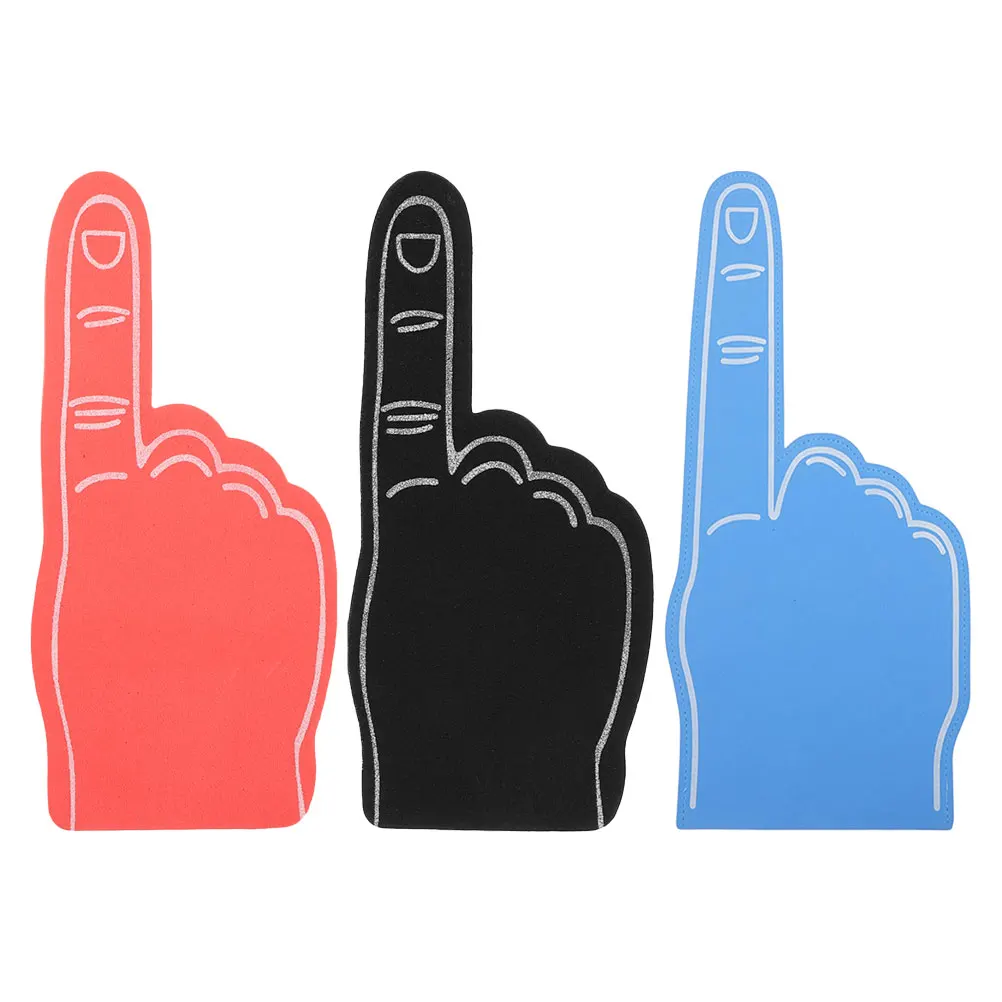 3 Pcs Foam Finger Cots Sports Party Cheer Props Wear Resistant Decor Comfortable Fighting Football Match Birthday Gift
3 Pcs Foam Finger Cots Sports Party Cheer Props Wear Resistant Decor Comfortable Fighting Football Match Birthday Gift