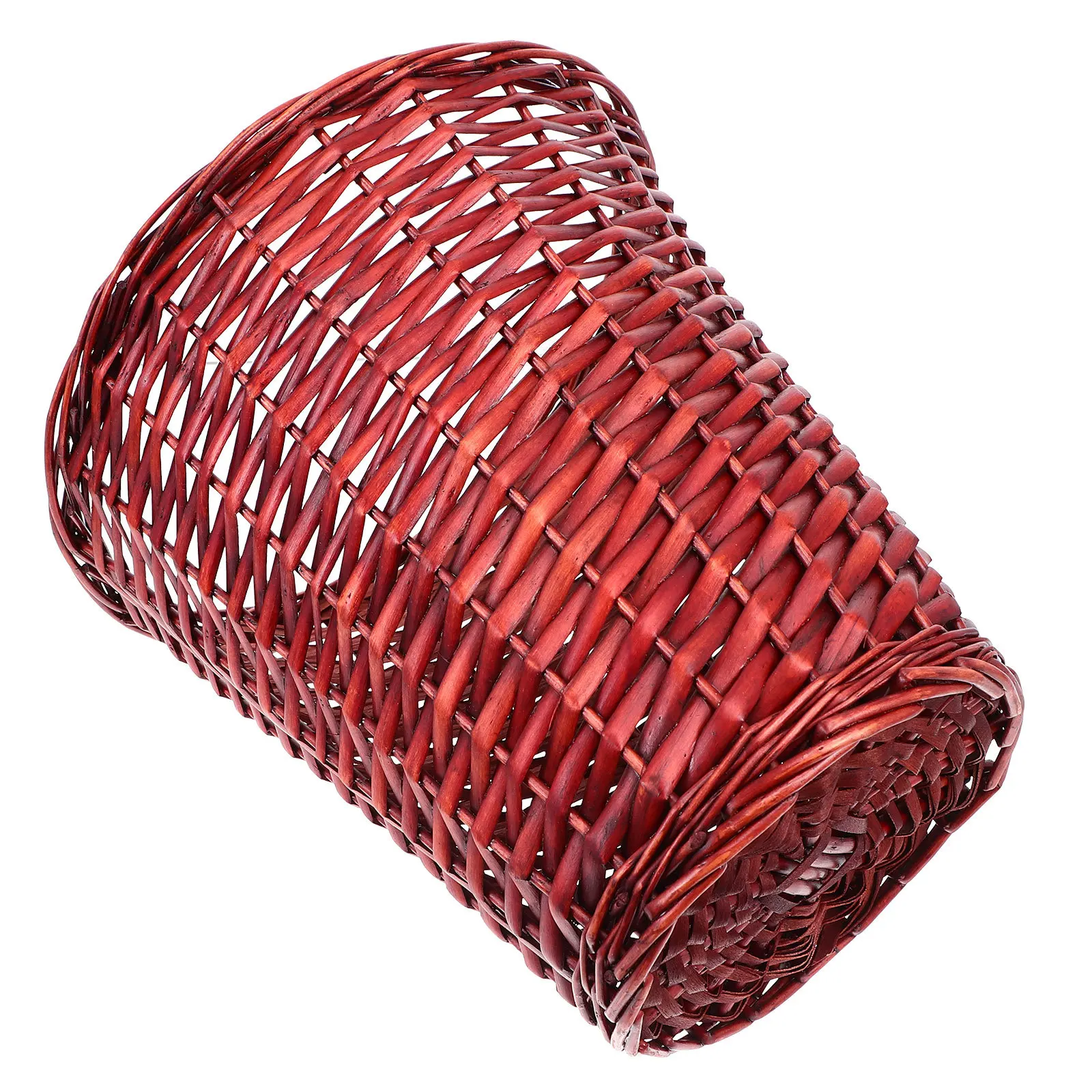 1Pcs Handwoven Rattan Woven Basket Storage Organizer Household Accessory Brown Chic Practical Simple Design Multiple
1Pcs Handwoven Rattan Woven Basket Storage Organizer Household Accessory Brown Chic Practical Simple Design Multiple