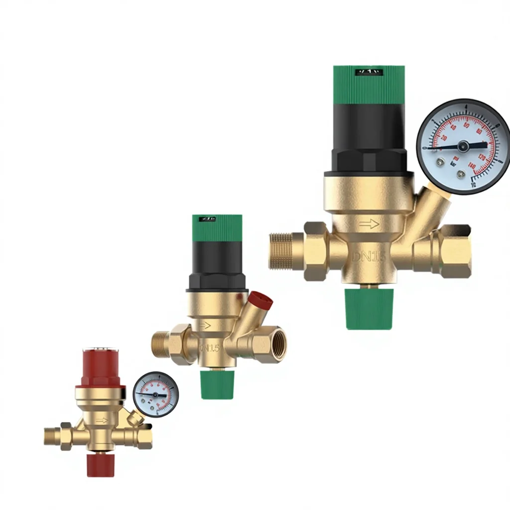 Brass Film Type Automatic Adjustable Pressure Reducing Water Replenishment Valve for Central Air Conditioning Heating/Cooling
Brass Film Type Automatic Adjustable Pressure Reducing Water Replenishment Valve for Central Air Conditioning Heating/Cooling