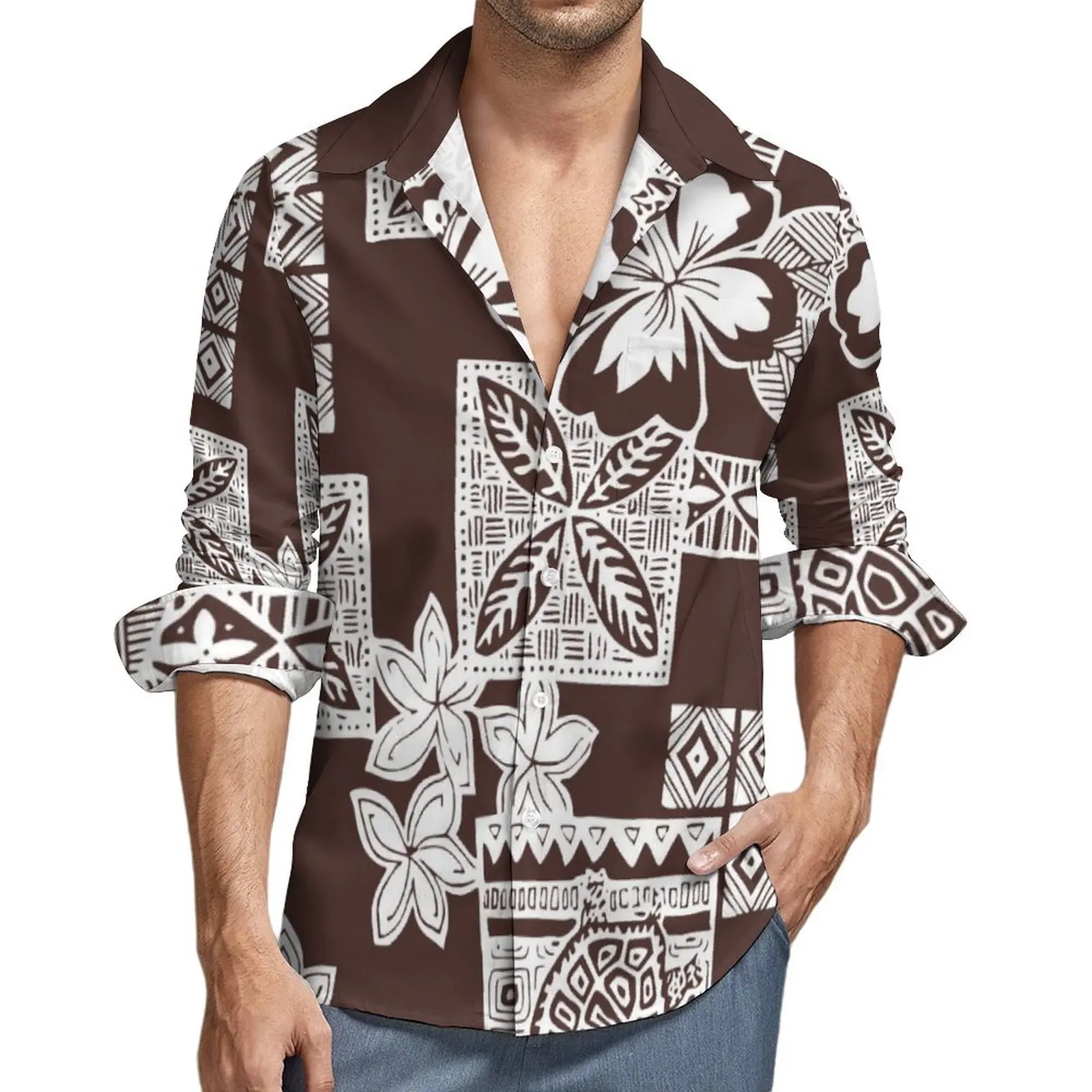 guhjkl Polynesian Hawaiian Pacific Island Ethnic Style Fashionable Beach Aloha Top Shirt
guhjkl Polynesian Hawaiian Pacific Island Ethnic Style Fashionable Beach Aloha Top Shirt