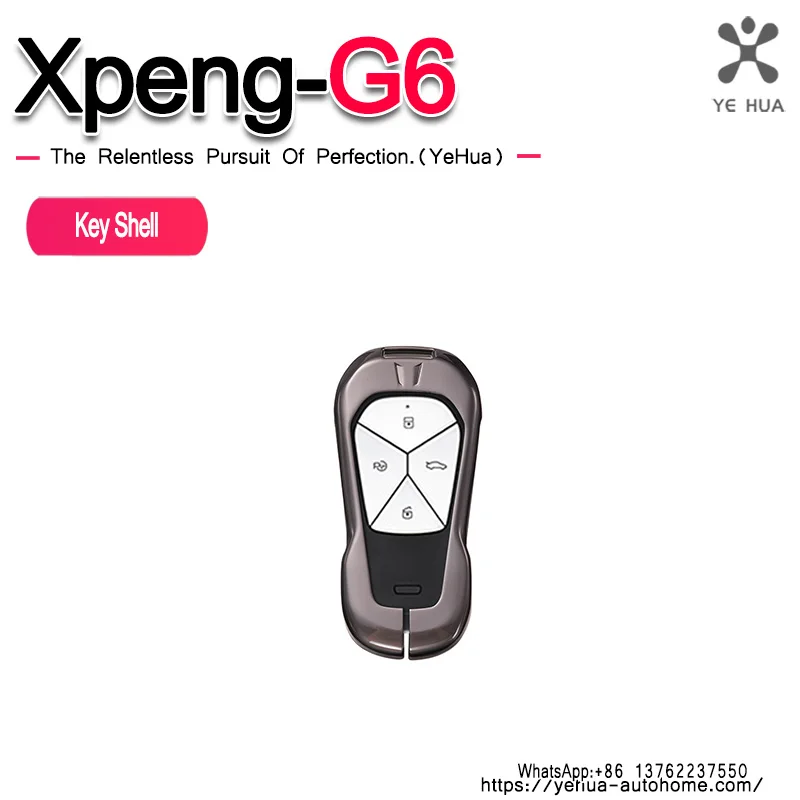 For Xpeng G6 2023-2025 Zinc Alloy Car Key Cover Case Shell Fob Way Car Alarm Remote Controller Keychain Accessories
For Xpeng G6 2023-2025 Zinc Alloy Car Key Cover Case Shell Fob Way Car Alarm Remote Controller Keychain Accessories