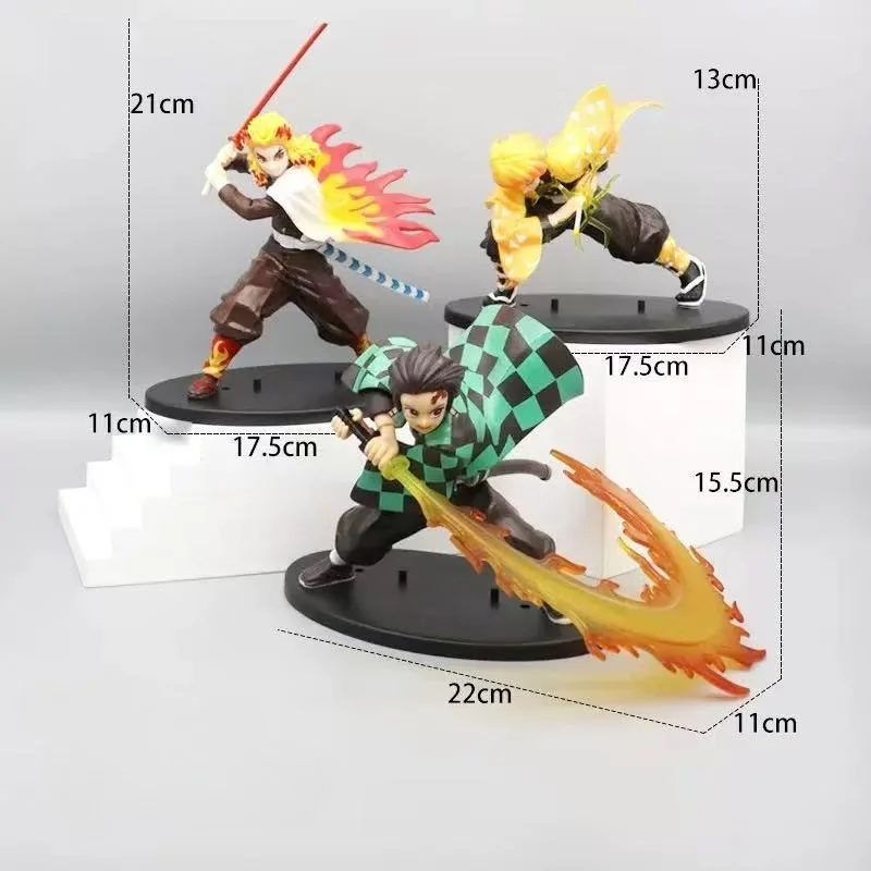 New Demon Slayer Figure Set Tanjiro Zenitsu Flame Hashira Rengoku Action Figure with Fire Effect Anime Ornament for Boys Girls
New Demon Slayer Figure Set Tanjiro Zenitsu Flame Hashira Rengoku Action Figure with Fire Effect Anime Ornament for Boys Girls