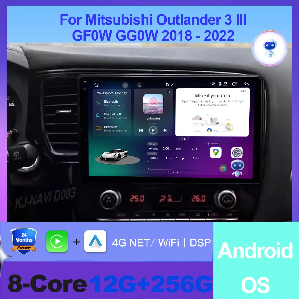 Android 16 Carplay Car Radio For Mitsubishi Outlander 3 III GF0W GG0W 2018 - 2022 Multimedia Video Player GPS Navigation Stereo
Android 16 Carplay Car Radio For Mitsubishi Outlander 3 III GF0W GG0W 2018 - 2022 Multimedia Video Player GPS Navigation Stereo