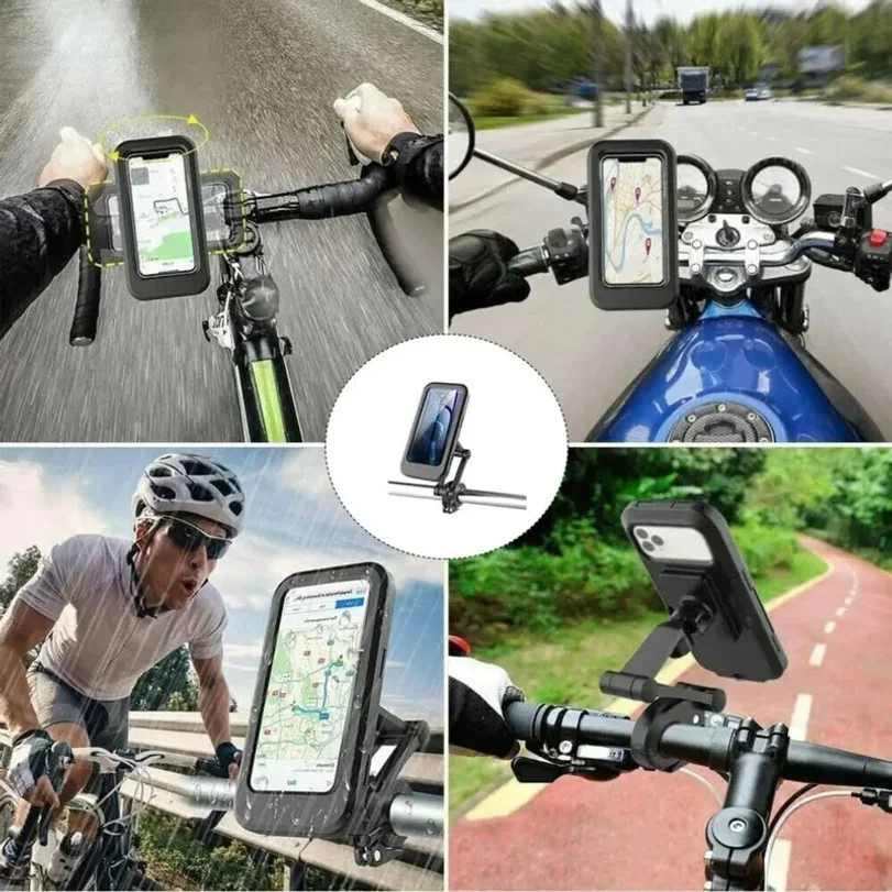 New Adjustable Retractable Bike Phone Holder 360° Rotating Waterproof Anti-Shock Bike Motorcycle Phone Mount Touchscreen Bracket
New Adjustable Retractable Bike Phone Holder 360° Rotating Waterproof Anti-Shock Bike Motorcycle Phone Mount Touchscreen Bracket