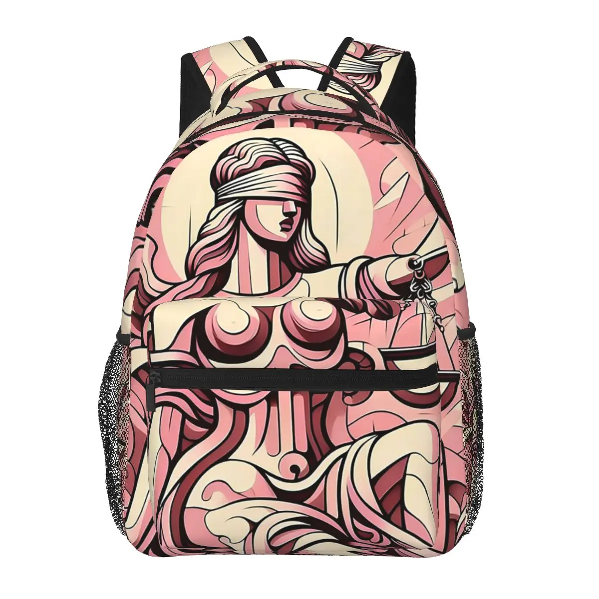 The Goddess Representing Justice Backpack Hot Sale Daypack Large Capacity Kids BookBag School Bag Shoulder Bags for Men Women
The Goddess Representing Justice Backpack Hot Sale Daypack Large Capacity Kids BookBag School Bag Shoulder Bags for Men Women