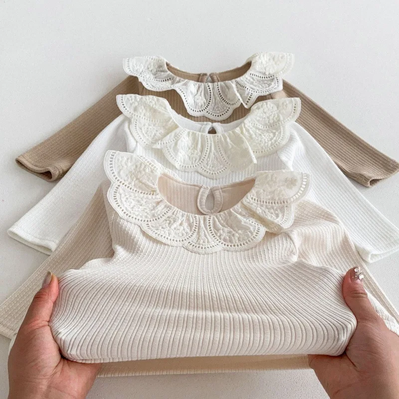 2025 New Fashionable Children's Lace Lotus Leaf Collar Knitted Sleeveless Bottom Shirt
2025 New Fashionable Children's Lace Lotus Leaf Collar Knitted Sleeveless Bottom Shirt