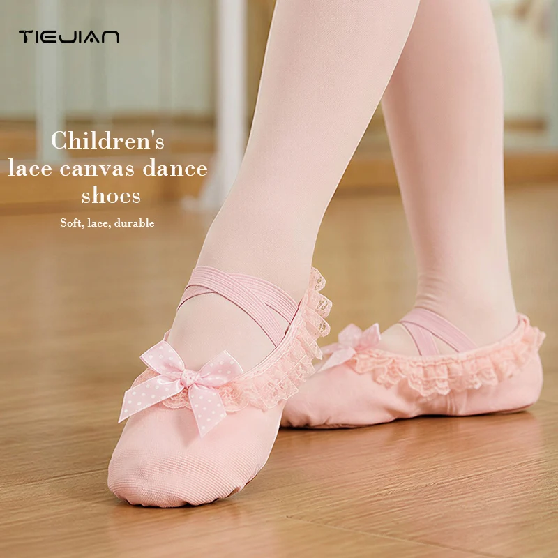 Dance Shoes, Children's Lace Cute Dance Training Shoes, Light Pink Soft Sole Ballet Body Practice Dance Shoes
Dance Shoes, Children's Lace Cute Dance Training Shoes, Light Pink Soft Sole Ballet Body Practice Dance Shoes